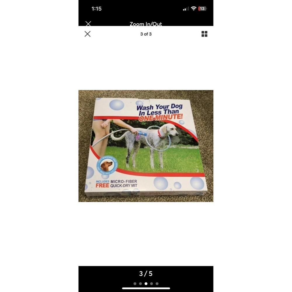 Woof Washer 360 Perfect Easy Dog Washing Station Pets Horses Farm Animal GIFT